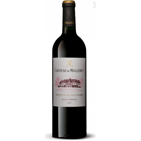 CHATEAU DE MALLERET - ROUGE - HAUT-MEDOC - 2014 - FRONTIGNAN (75 CL)