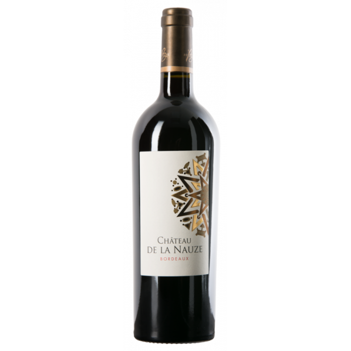 CHATEAU DE LA NAUZE - ROUGE - BORDEAUX SUPERIEUR AOC - 2018 - FRONTIGNAN (75 CL)