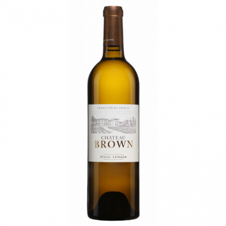 CHÂTEAU BROWN - BLANC - PESSAC LEOGAN BLANC - 2020 - FRONTIGNAN (75 CL)