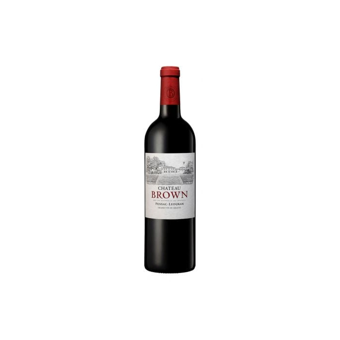 CHÂTEAU BROWN - ROUGE - PESSAC LEOGAN ROUGE - 2016 - FRONTIGNAN (75 CL)