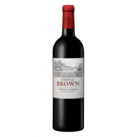 CHÂTEAU BROWN - ROUGE - PESSAC LEOGAN ROUGE - 2016 - FRONTIGNAN (75 CL)