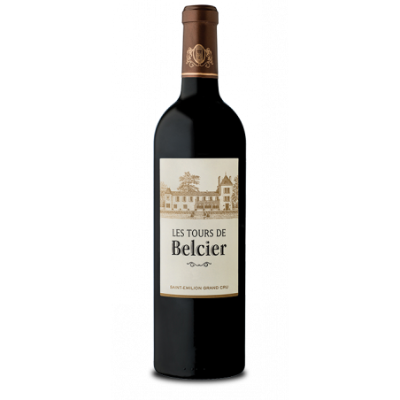 LES TOURS DE BELCIER - ROUGE - SAINT-EMILION GRAND CRU AOC - 2016 - FRONTIGNAN (75 CL)