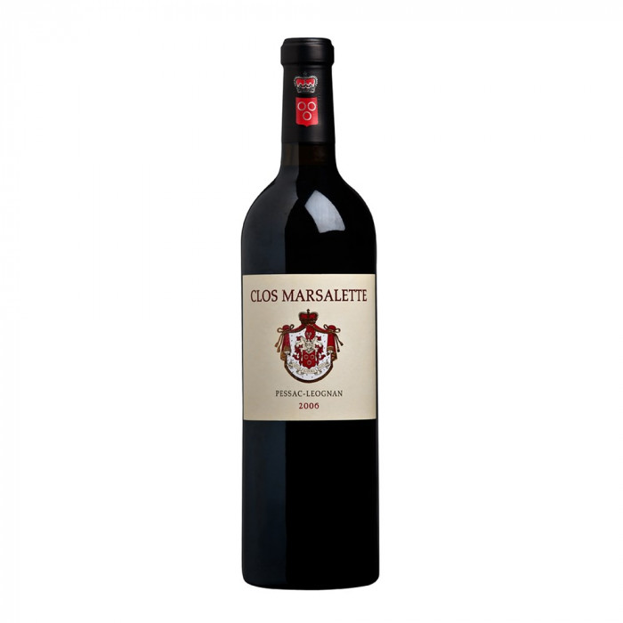 CLOS MARSALETTE - ROUGE - PESSAC LEOGNAN ROUGE AOC - 2016 - FRONTIGNAN (75 CL)