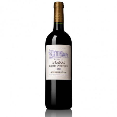 CHÂTEAU BRANAS GRAND POUJEAUX - ROUGE - MOULIS - 2018 - FRONTIGNAN (75 CL)