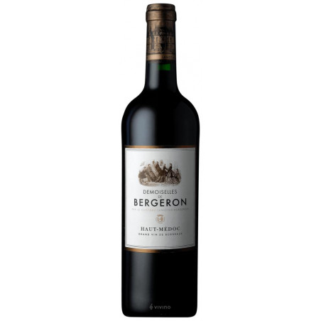 DEMOISELLES DE BERGERON - ROUGE - HAUT-MEDOC - 2017 - FRONTIGNAN (75 CL)