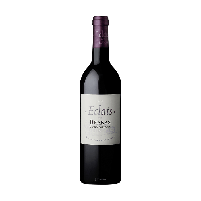 ECLAT DE BRANAS GRANDS POUJEAUX - 12+6 OFFERTS - ROUGE - MOULIS - 2016 - FRONTIGNAN (75 CL)