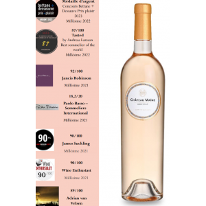 CHÂTEAU MAIME HERITAGE - ROSÉ - COTES DE PROVENCE - 2022 - FRONTIGNAN (75 CL) - DIRECT