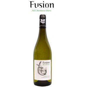 FUSION  - blanc  - AOC BORDEAUX BLANC- 75 cl