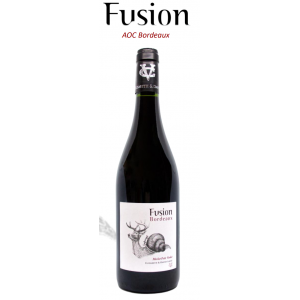 FUSION  - ROUGE  - AOC BORDEAUX ROUGE - 75 cl