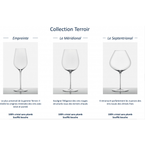 Collection Terroir -  en coffret de 2 verres